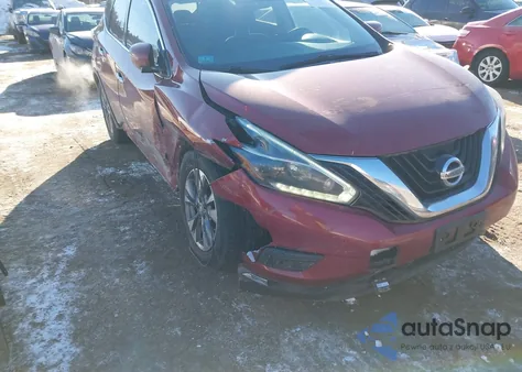 2018 Nissan Murano S z USA, uszkodzony, nr VIN 5N1AZ2MH9JN146998